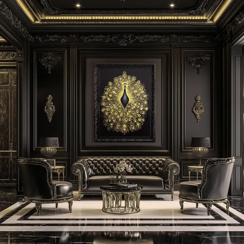 King of Feathers — Formal salon