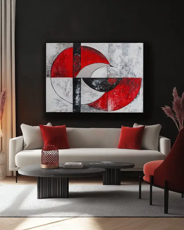 Geometric Pulse — Dark interior
